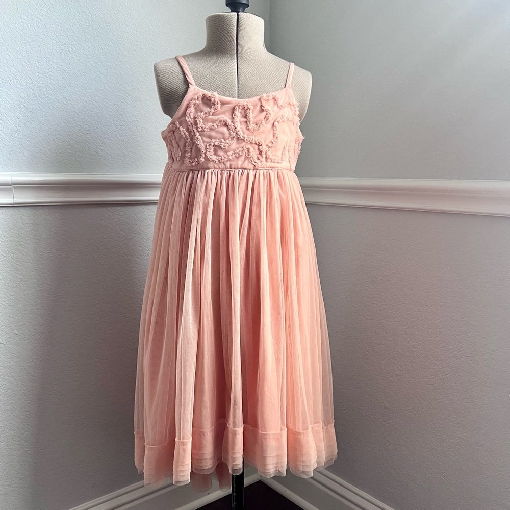 Girls Blush Hi-Low Special Occasion Dress size 10